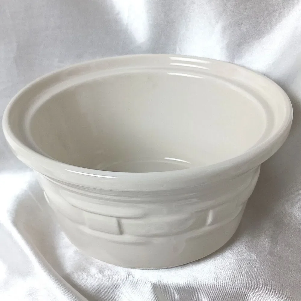 LONGERBERGER POTTERY WOVEN TRADITIONS BOWL 5 1/2''